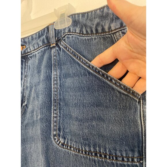 Talbots Women's 16W Summerweight Straight Leg Ankle Jeans Blue Denim - Picture 3 of 7